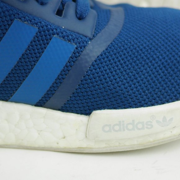 ADIDAS Boost NMD-R1 Blue Knit Sneakers Shoes main image 2